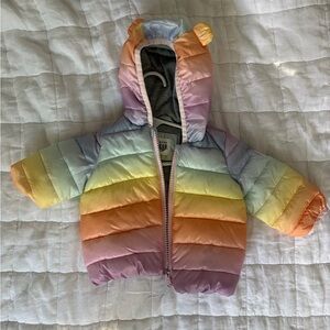 GAP Gray Baby Jacket with Hood